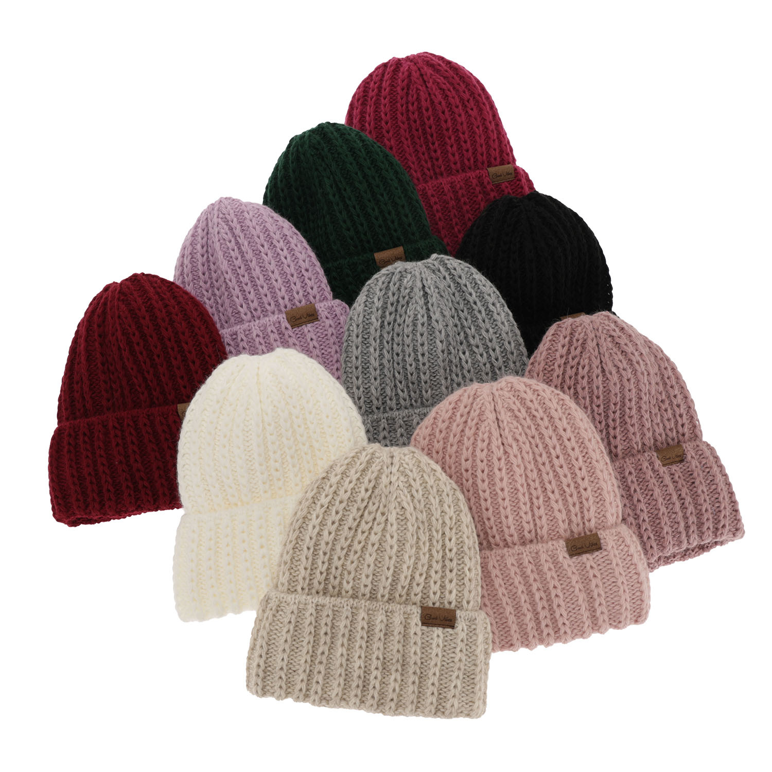 Berretto invernale donna, verde, Ceres