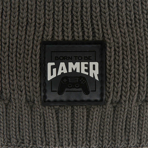 Set invernale bambino: berretto e scaldacollo, grigio, Gami