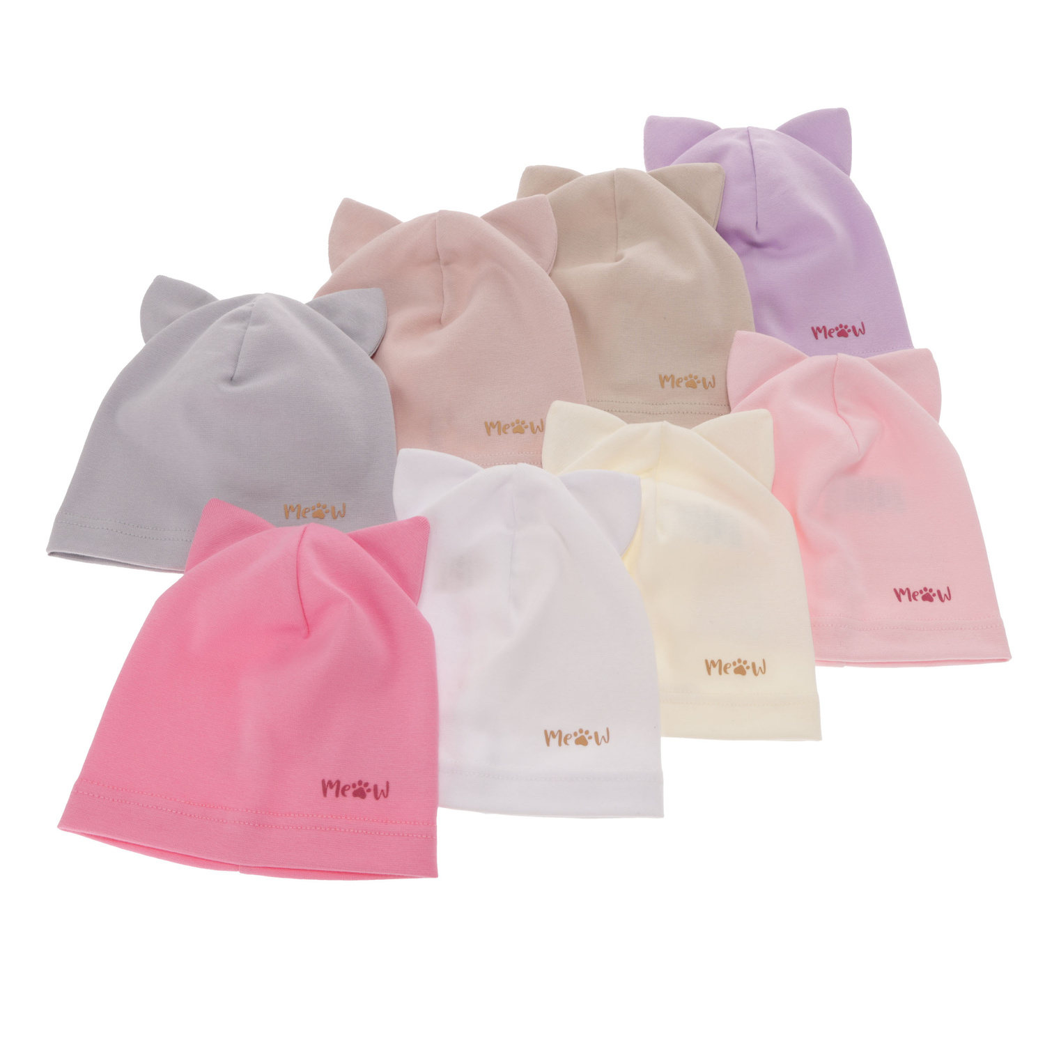 Berretto autunno/primavera bambina, rosa, Jaspera