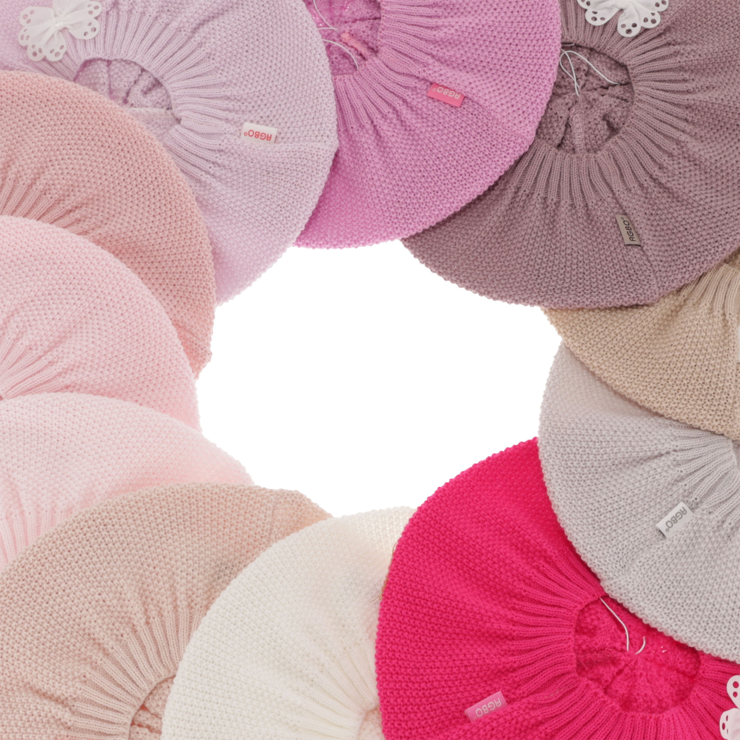 Berretto autunno/primavera bambina, viola, Costanza