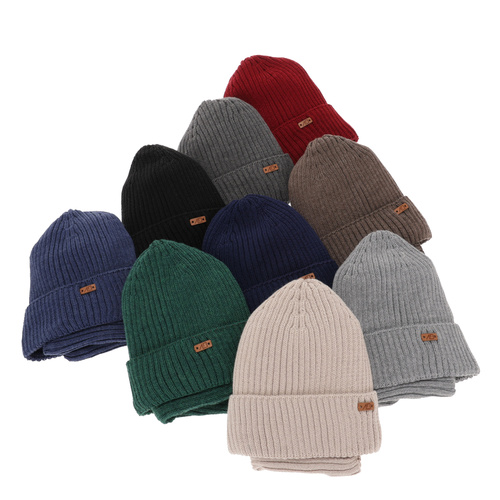 Set invernale bambino: berretto e scaldacollo, beige, 100% Lana Merino, Palermo