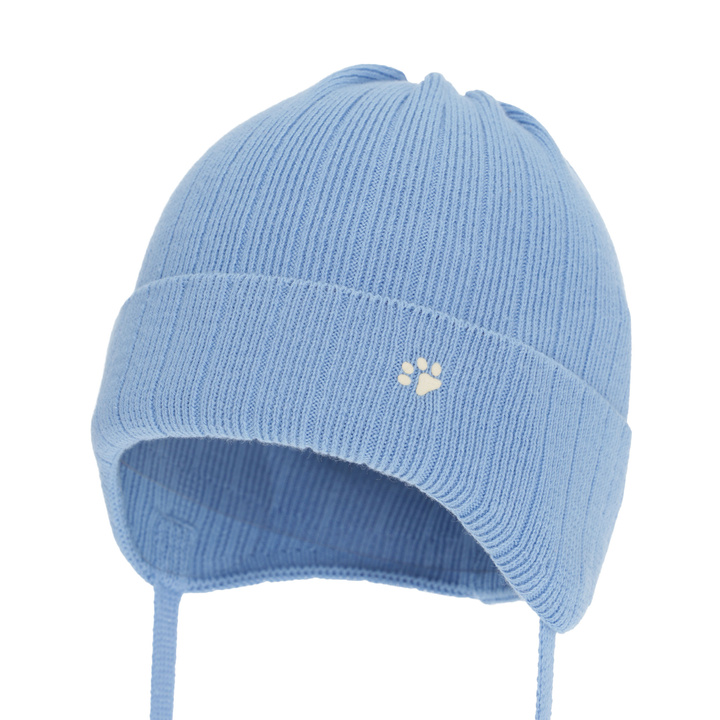 Berretto autunno/primavera bambino, blu, 100% cotone, Banff