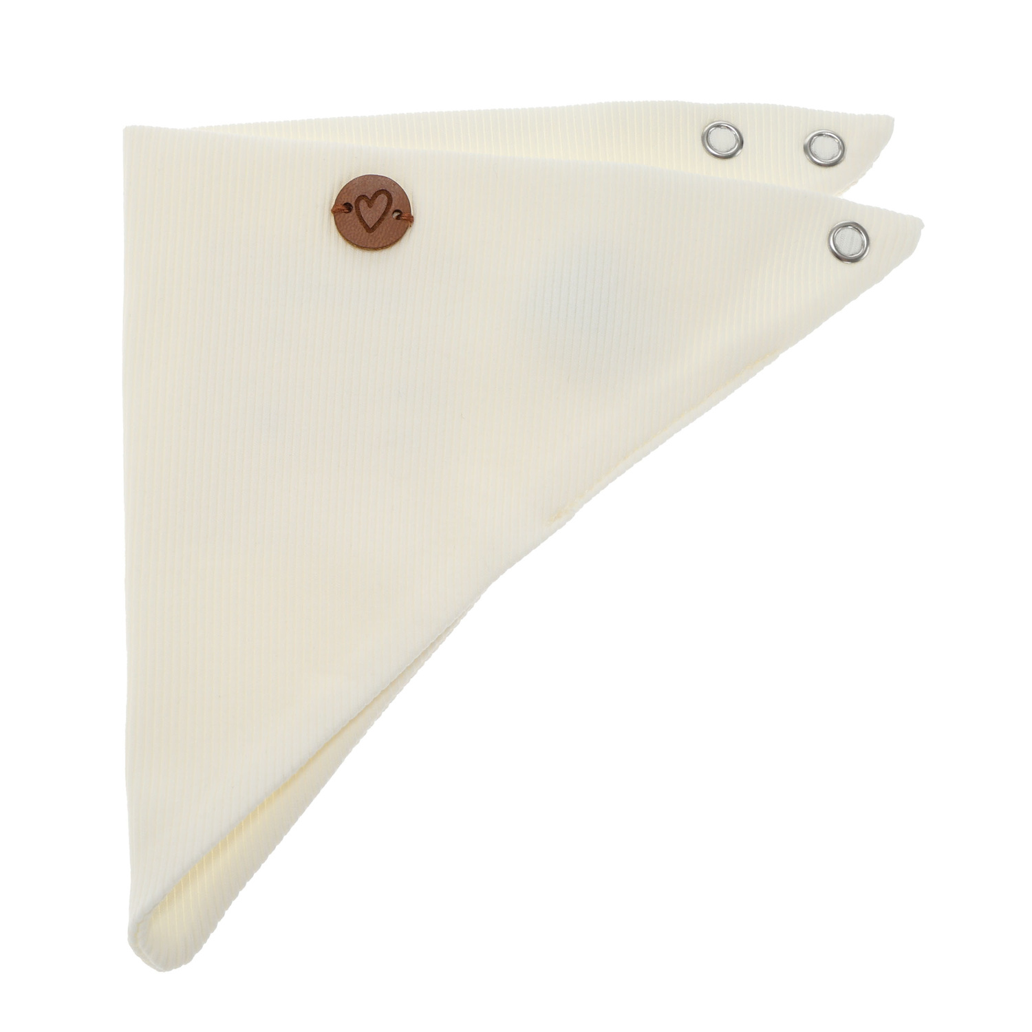 Foulard autunno/primavera bambina, cremige, in cotone, Lucy