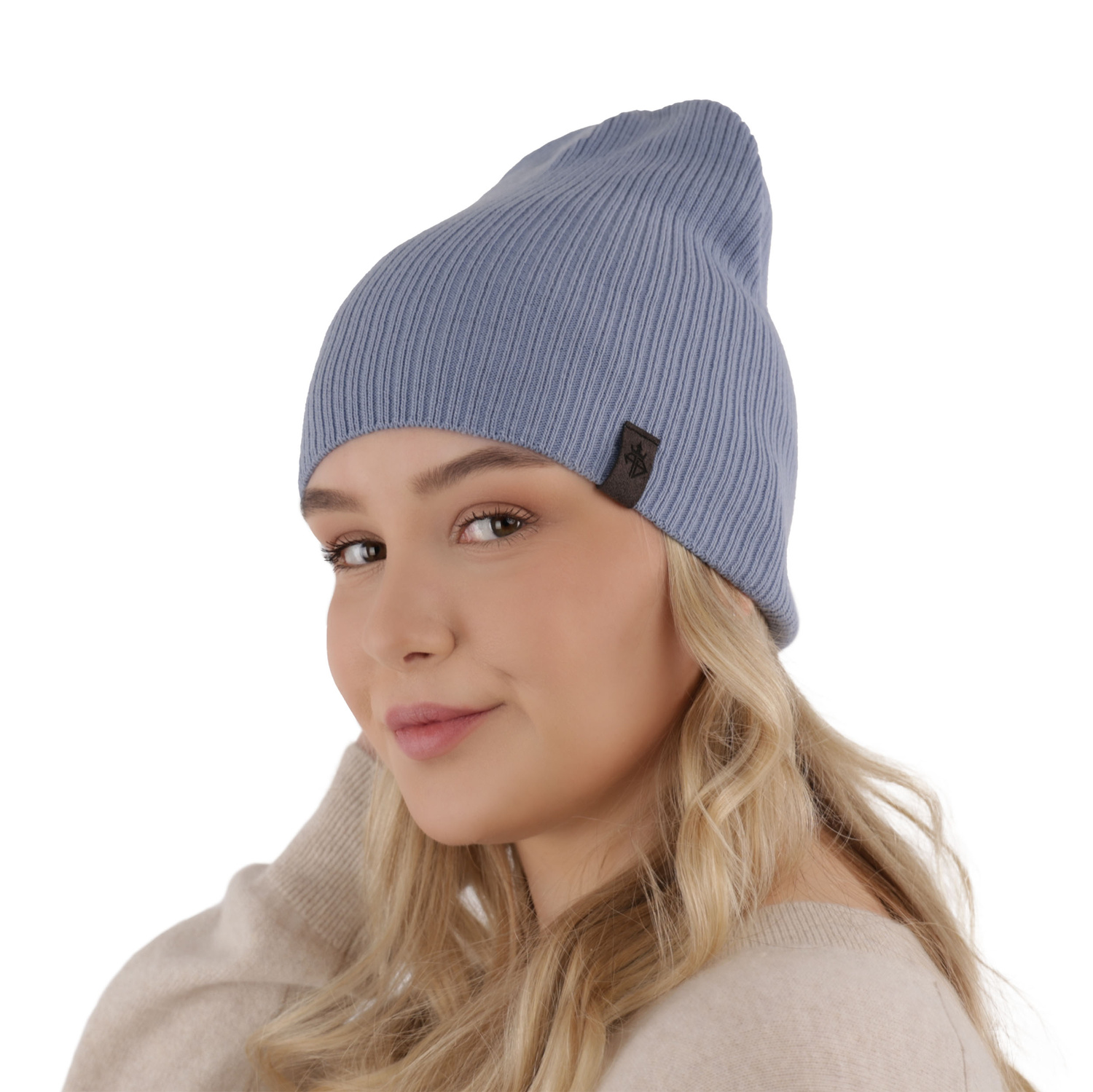 Berretto autunno/primavera donna, grigia, Merci