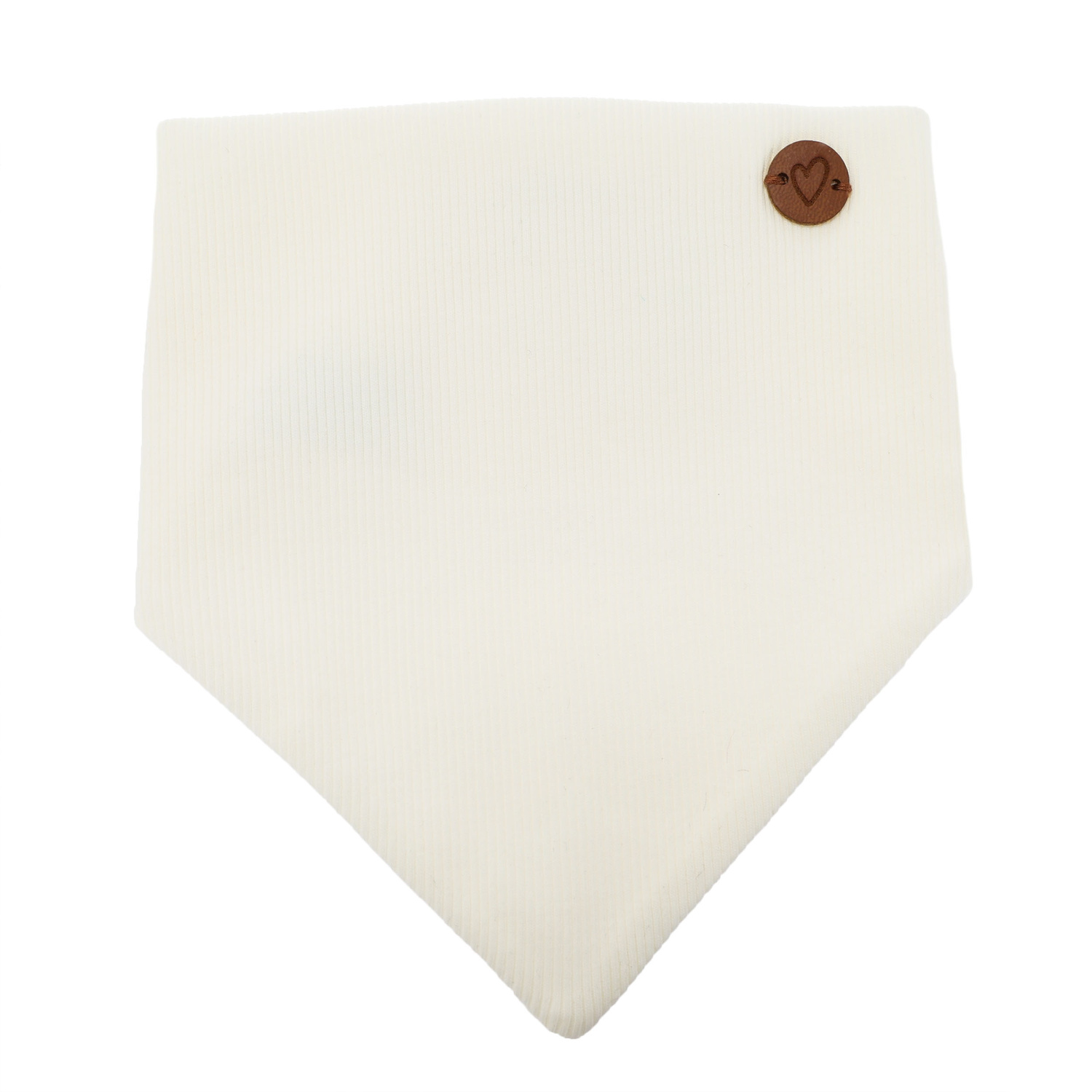 Foulard autunno/primavera bambina, cremige, in cotone, Lucy