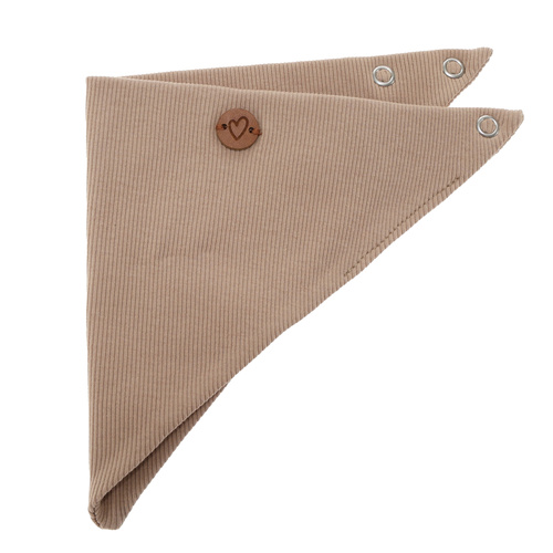 Foulard autunno/primavera bambina, beige, in cotone, Lucy