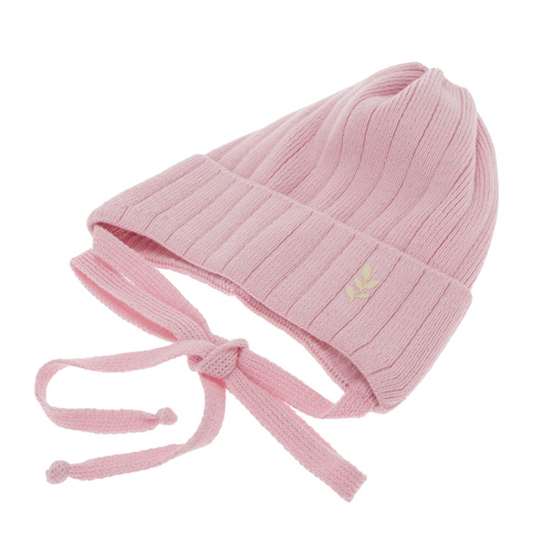 Berretto autunno/primavera bambina, crema, 100% cotone, Zanetta