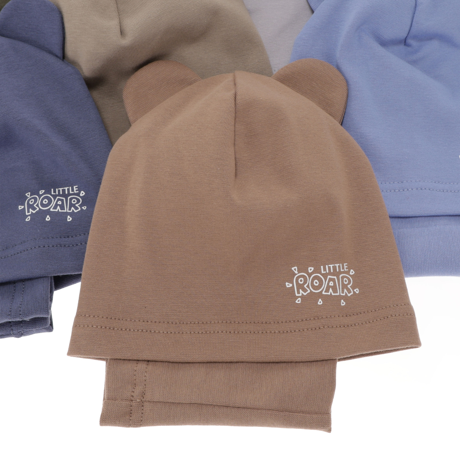 Set autunno/primavera bambino: berretto e scaldacollo, grigio chiaro, cotone, Cymes