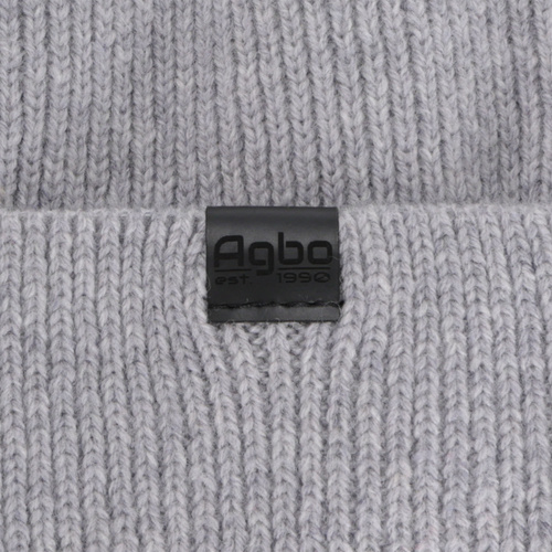 Berretto invernale uomo, nero, di lana merino con cashmere, Arwen