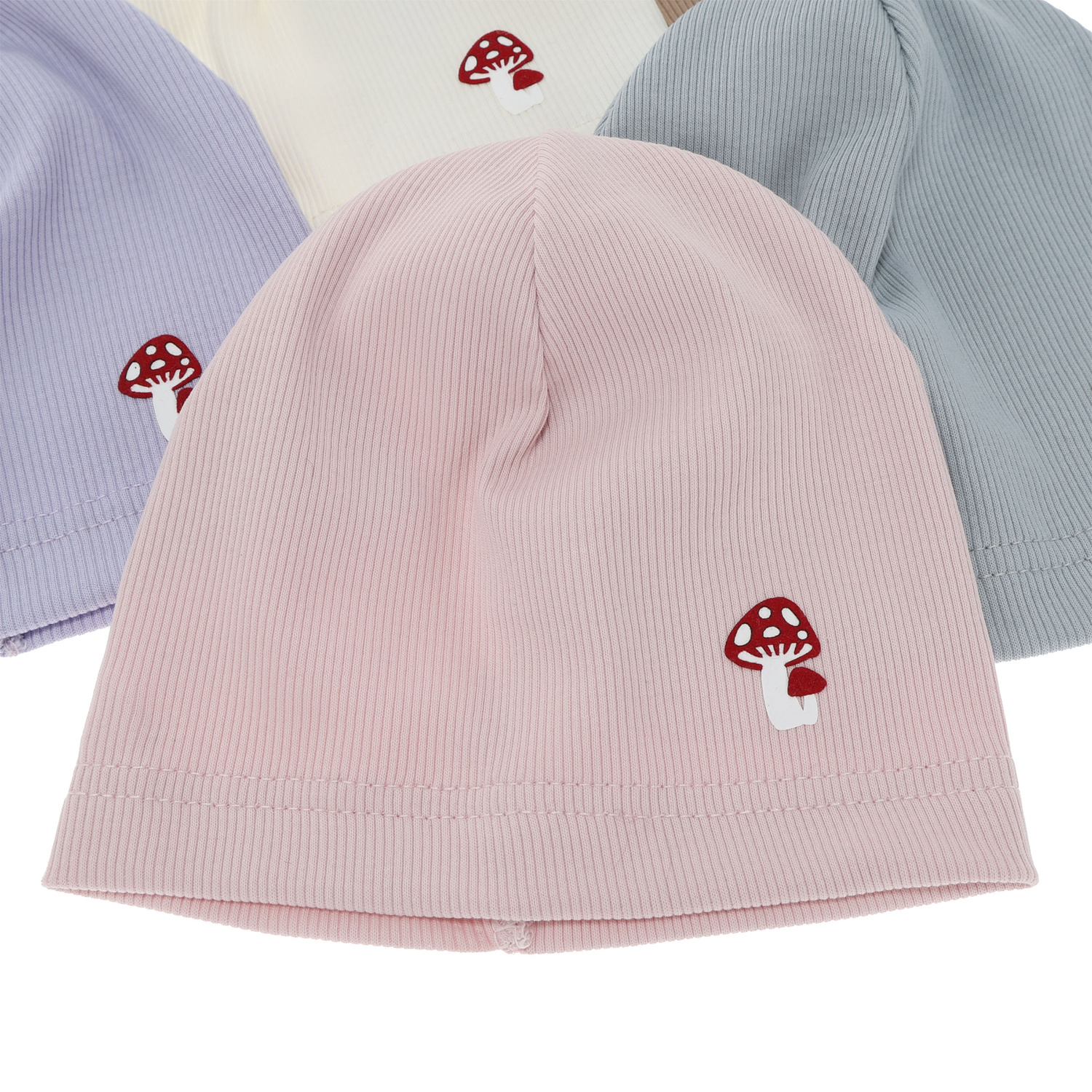 Berretto autunnale e primaverile in cotone viola Balma per ragazza