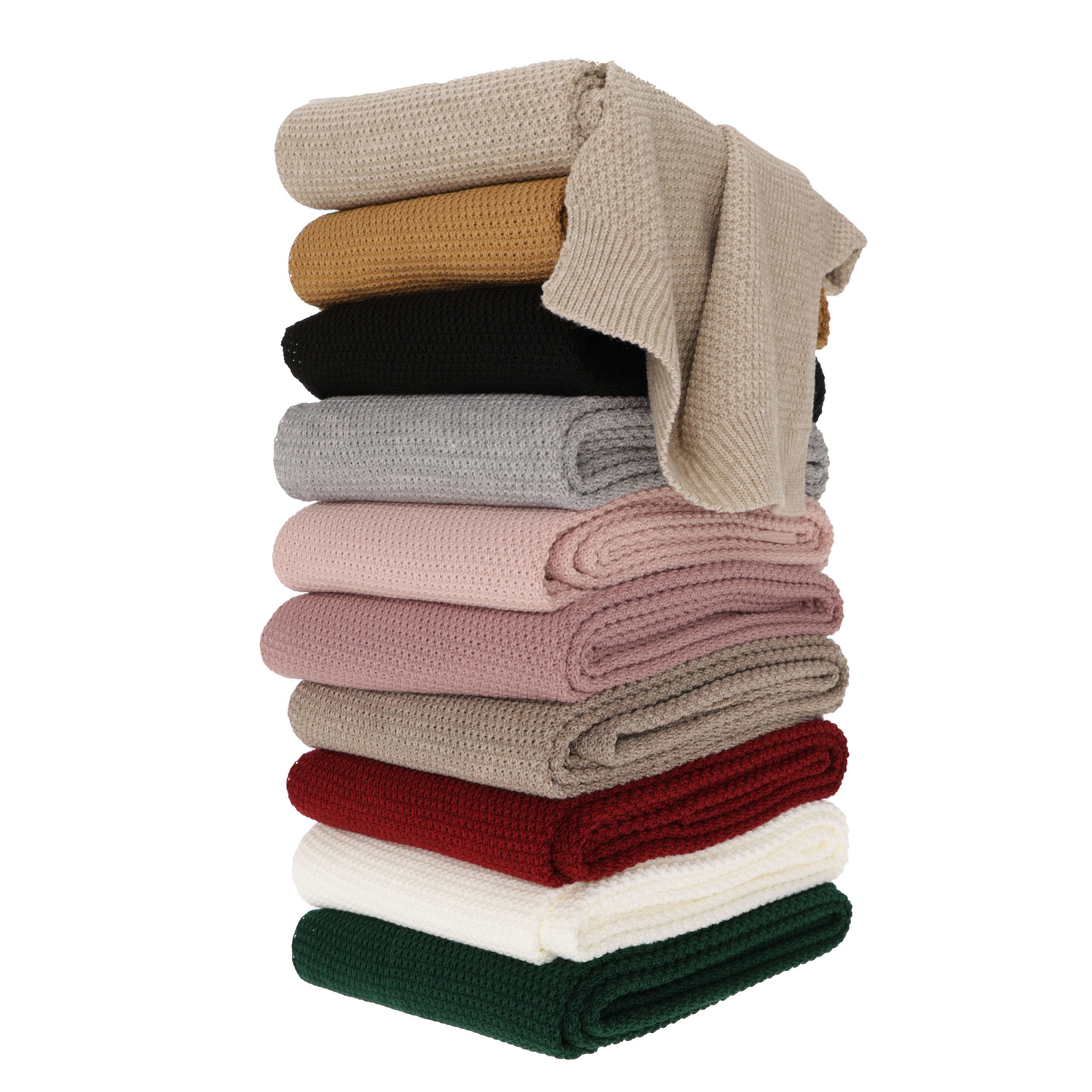 Sciarpa invernale donna, beige scuro, Agora