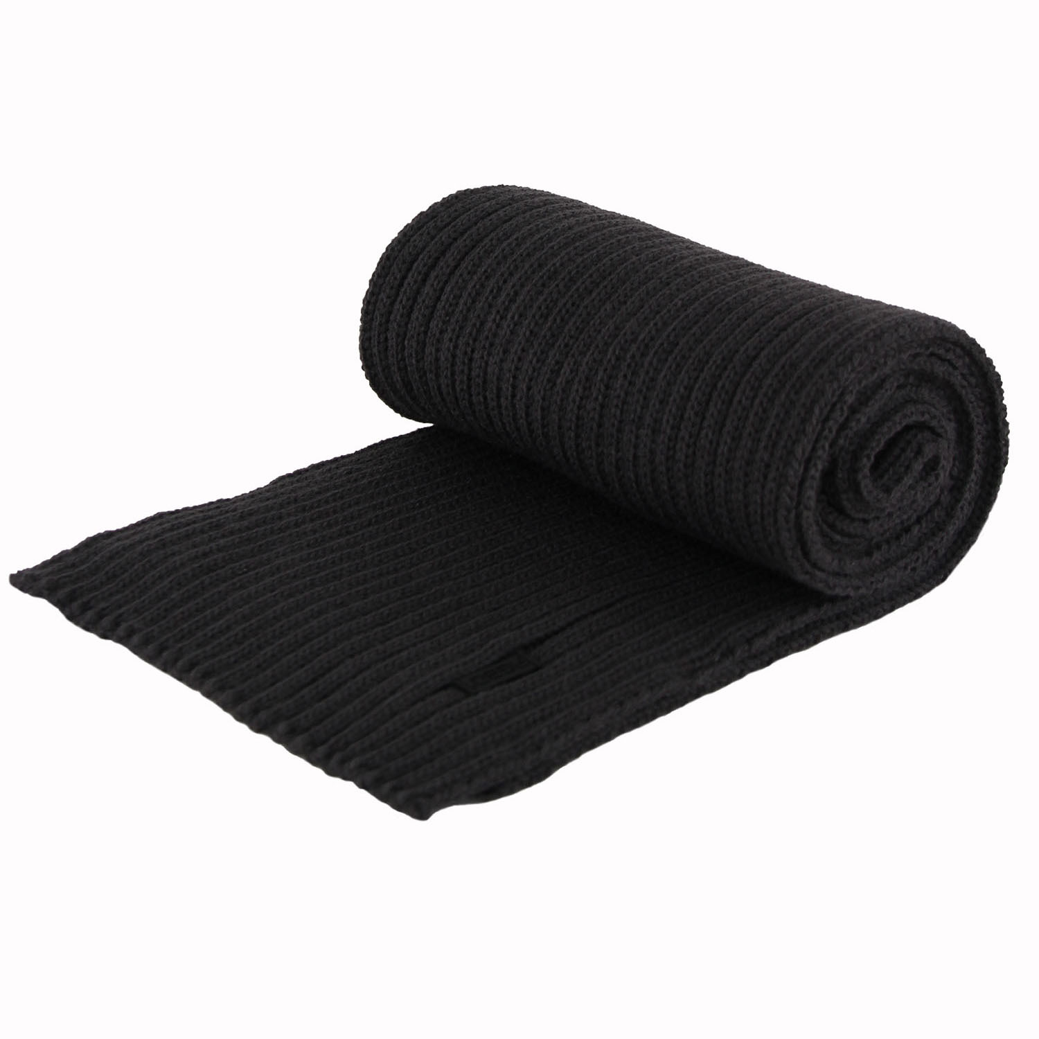 Sciarpa invernale uomo, grigio scuro, Magnat