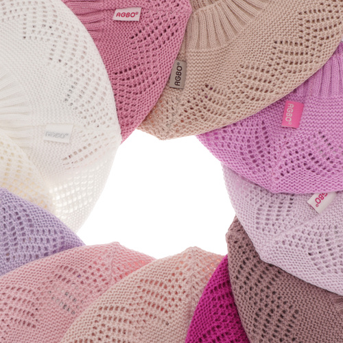 Berretto autunno/primavera bambina, lilla, Filadelfia