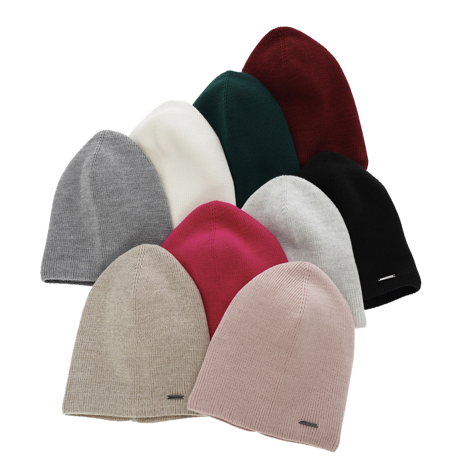 Berretto invernale donna, grigio, Veneda