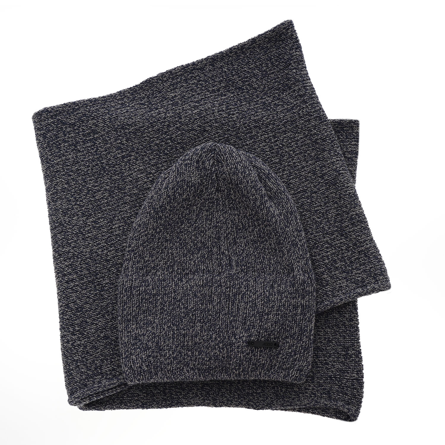 Set invernale bambino: berretto e scaldacollo, blu scuro, Elmer