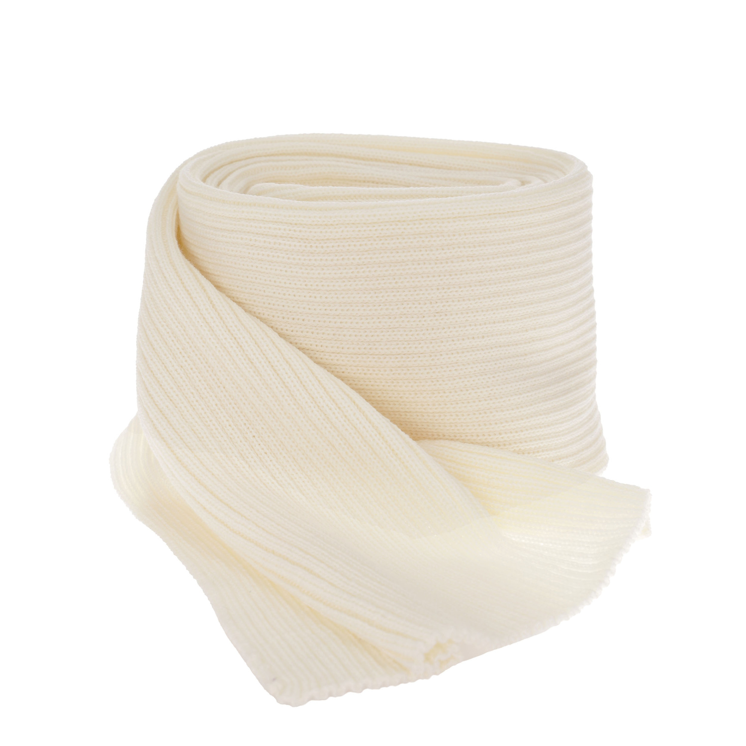 Sciarpa invernale donna, crema, 100% Lana Merino, Jessica