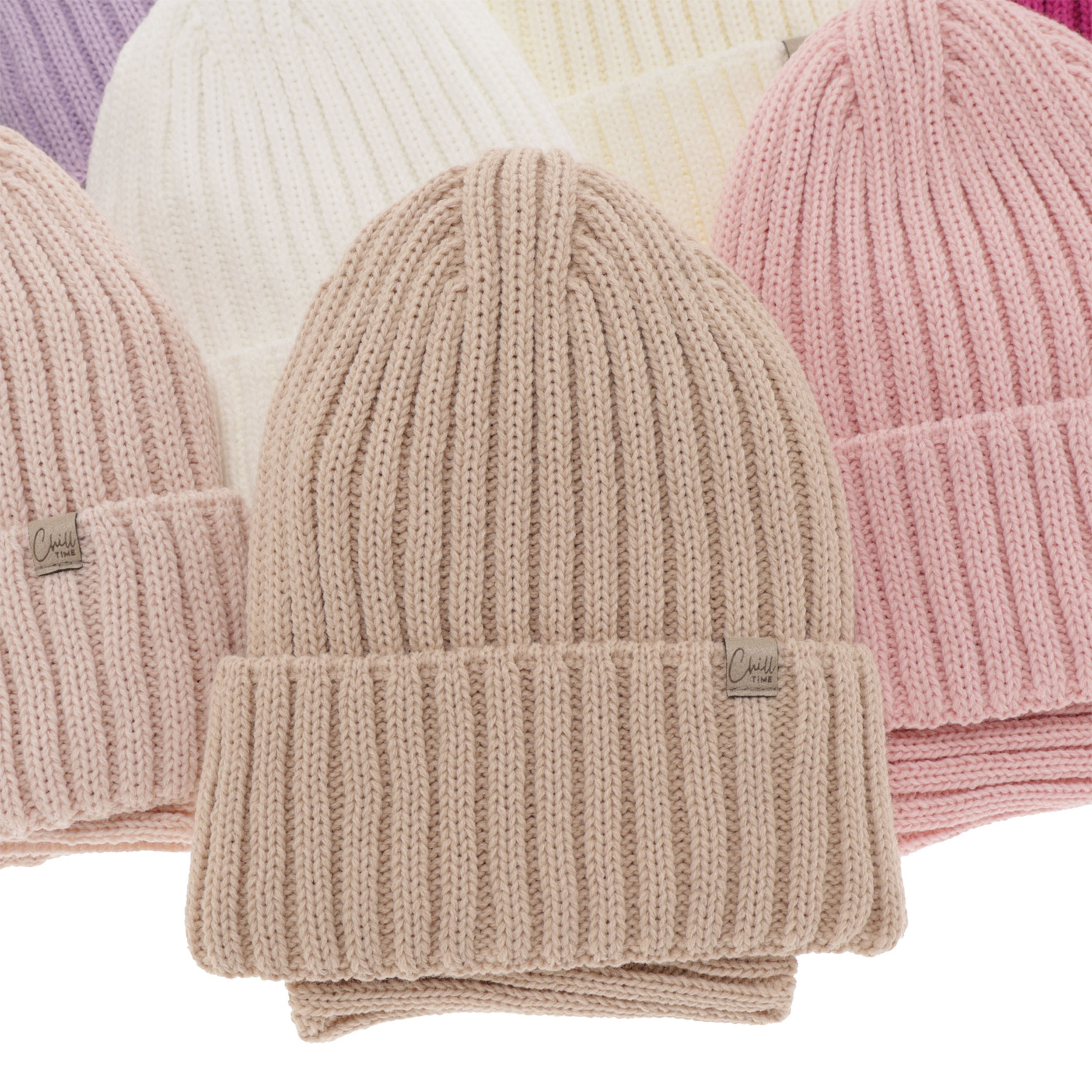 Set invernale bambina: berretto e scaldacollo, rosa, Mitti