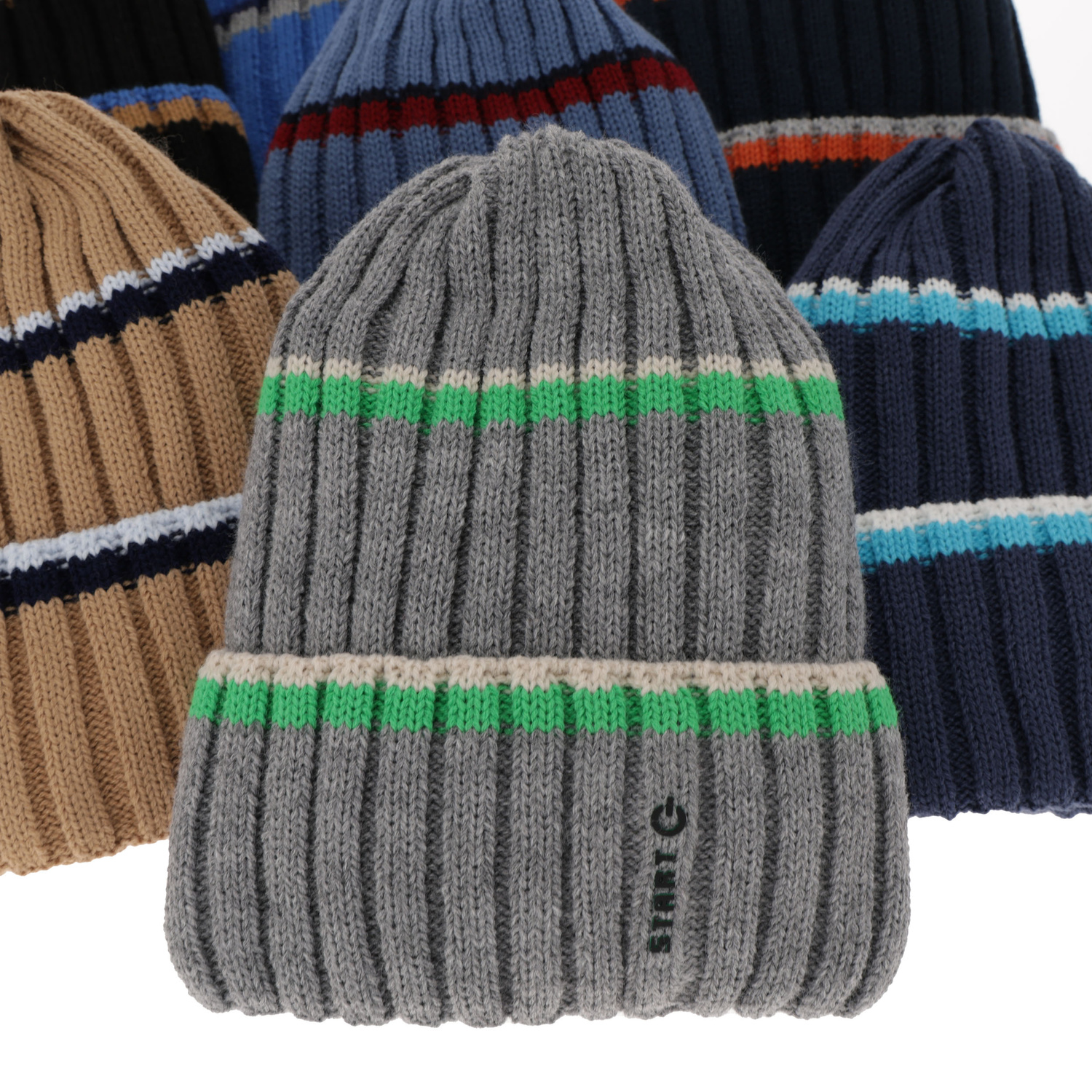 Set invernale bambino: berretto e scaldacollo, blu navy, Bastien