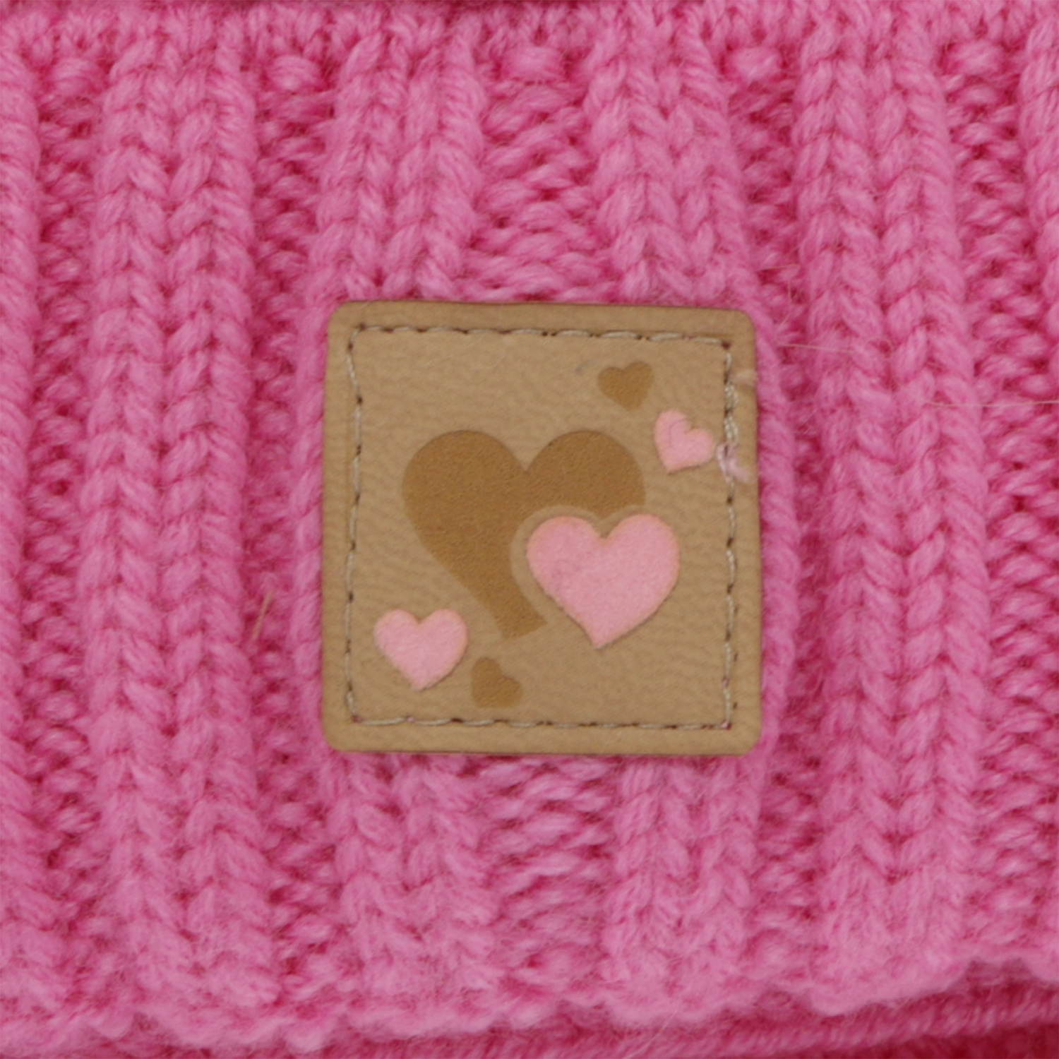 Set cappello e scaldacollo bambina, invernale, crema, 100% lana merino, foderato pile di lana, Ronia