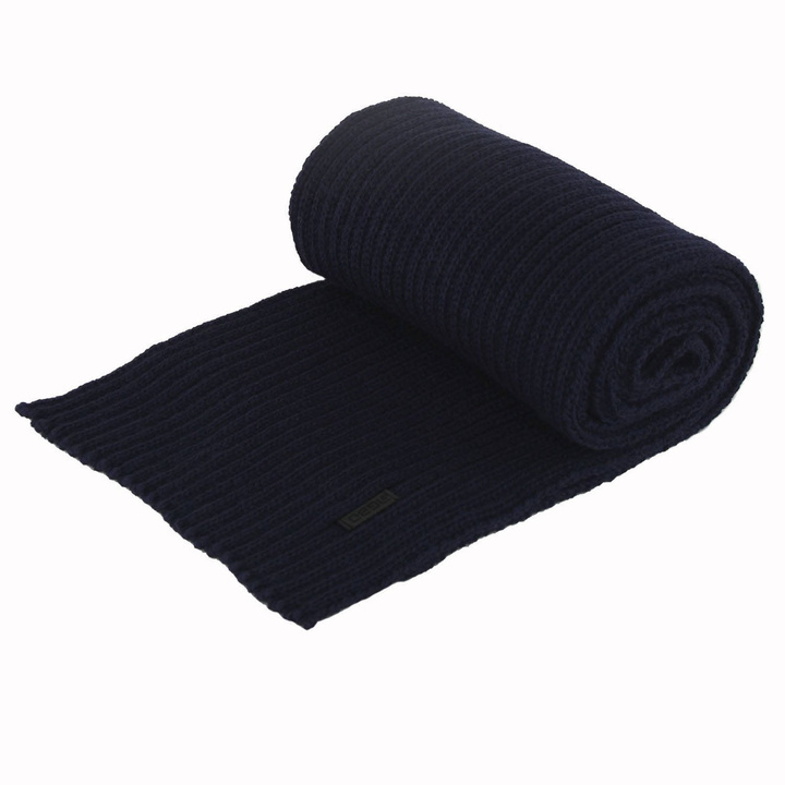 Sciarpa invernale uomo, blu navy, Magnat