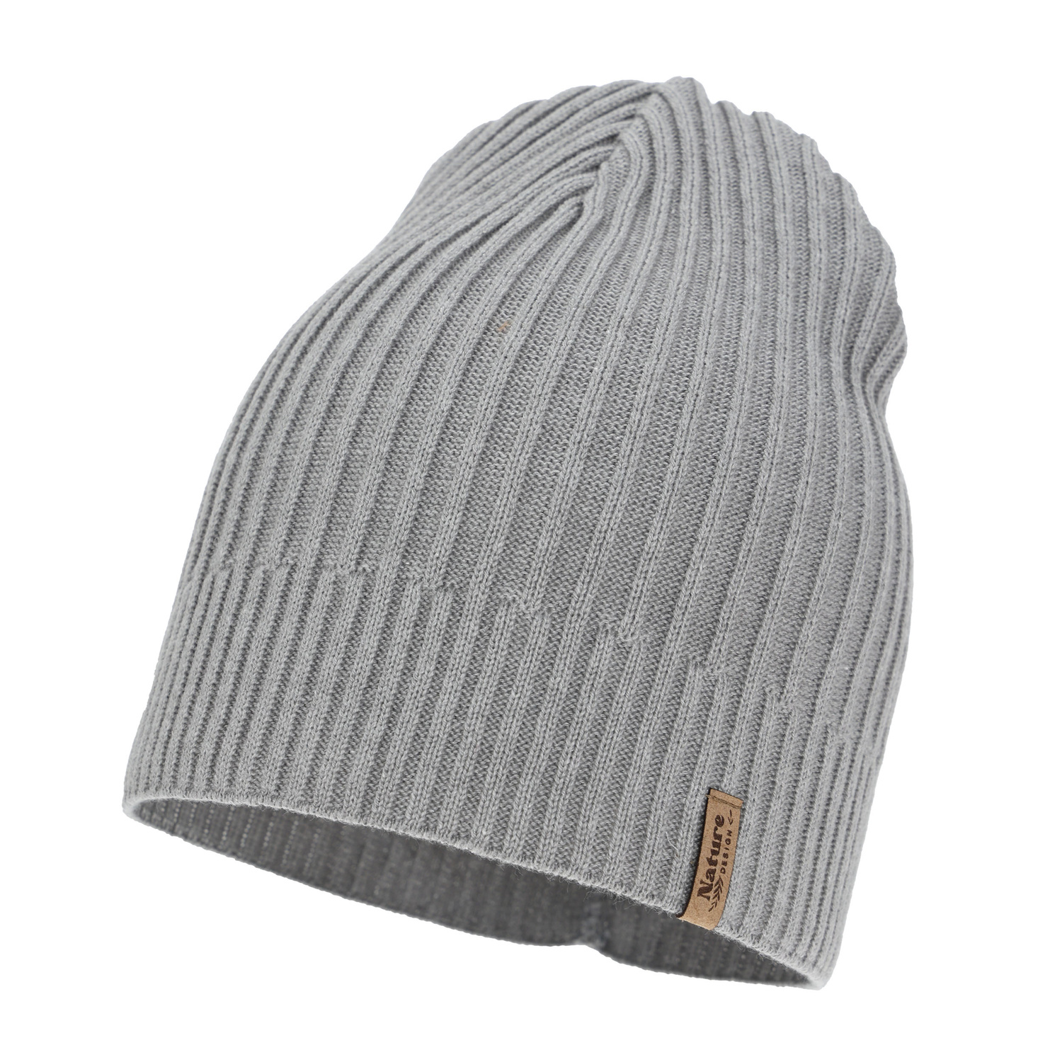 Berretto da donna primaverile, autunnale, con cotone, grigio, Mirona