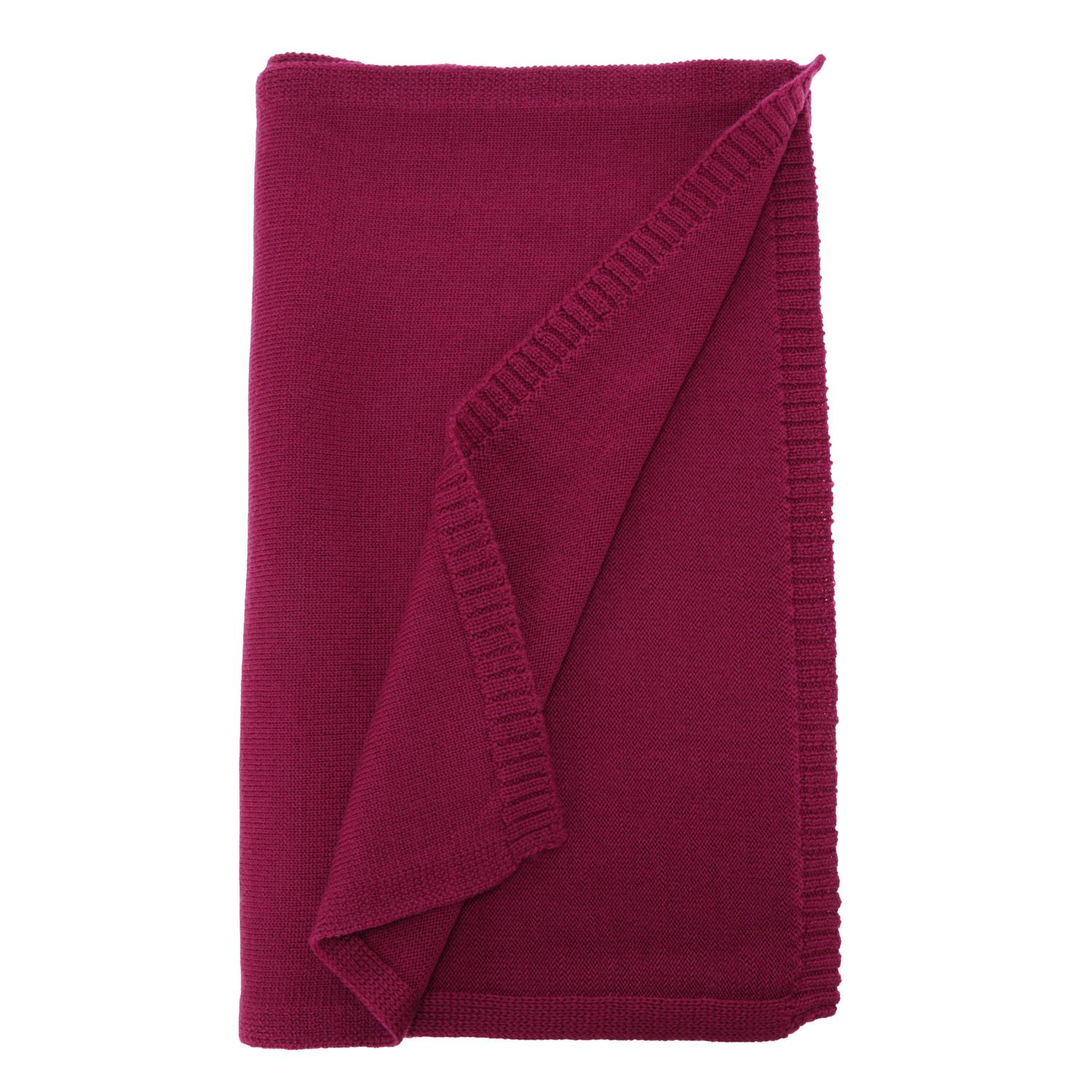 Sciarpa invernale donna, amaranto, 100% Lana Merino, Elonia