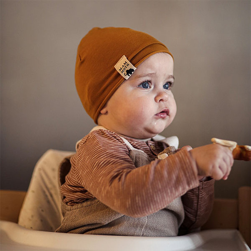 Berretto autunno/primavera bambino, khaki, Rafi