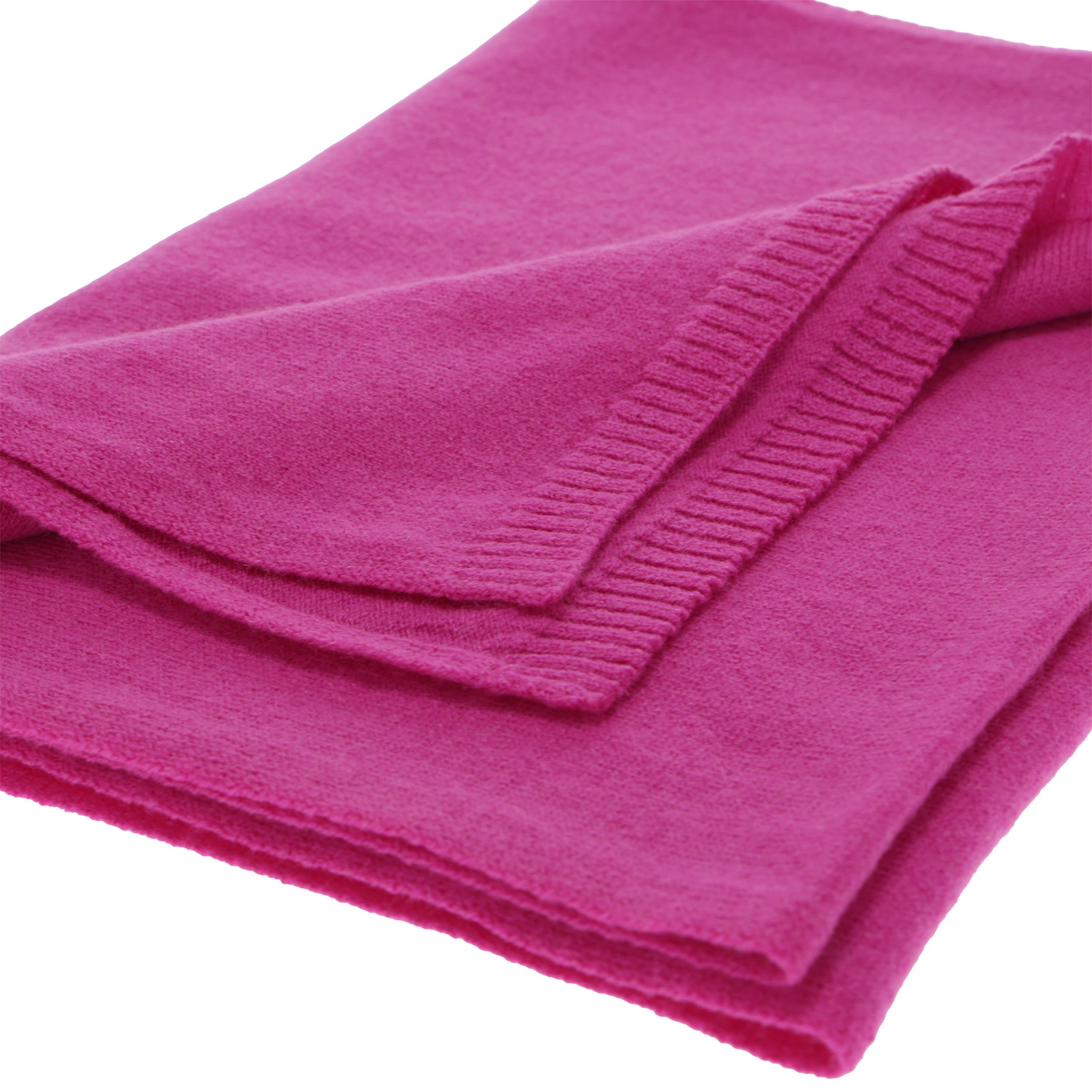 Sciarpa invernale donna, crema, lana merino con cashmere, Irenia