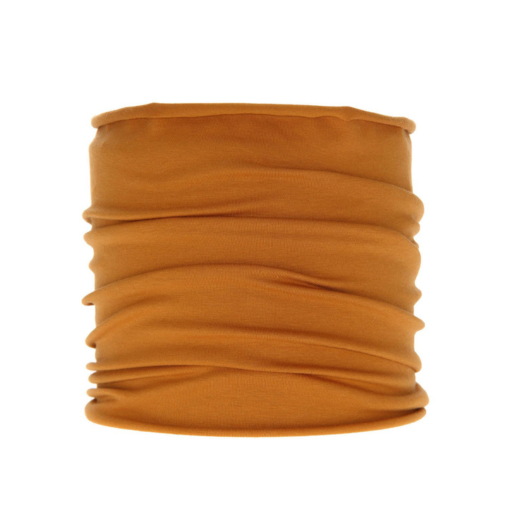 Scaldacollo autunno/primavera bambina, miele, cotone, Braun