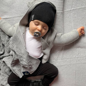 Set autunno/primavera bambino: berretto e scaldacollo, con cotone, khaki, Tunis