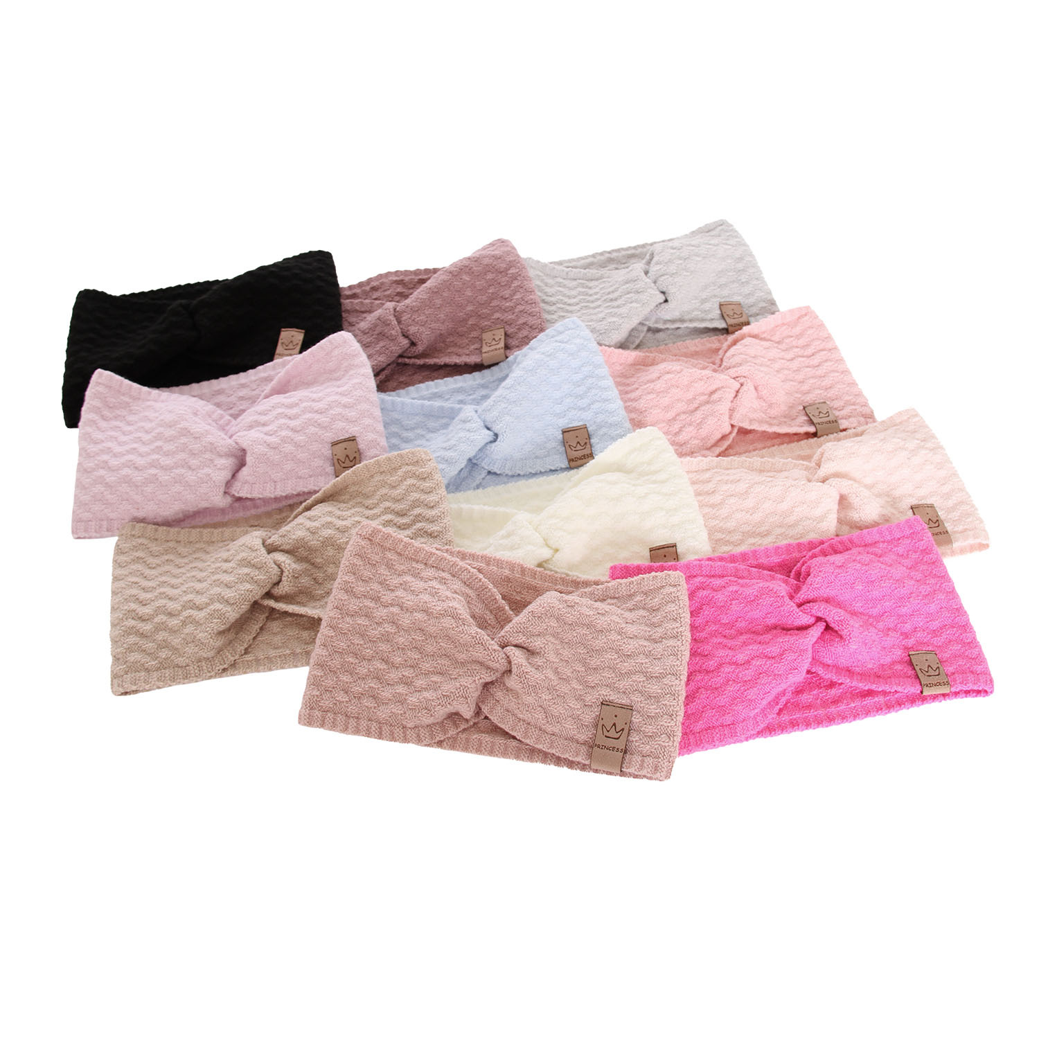 Fascia per capelli autunno/primavera bambina, rosa, Goja