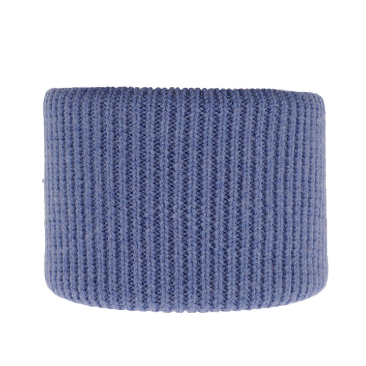 Scaldacollo invernale bambini, blu, 100% Lana Merino, Vanilla