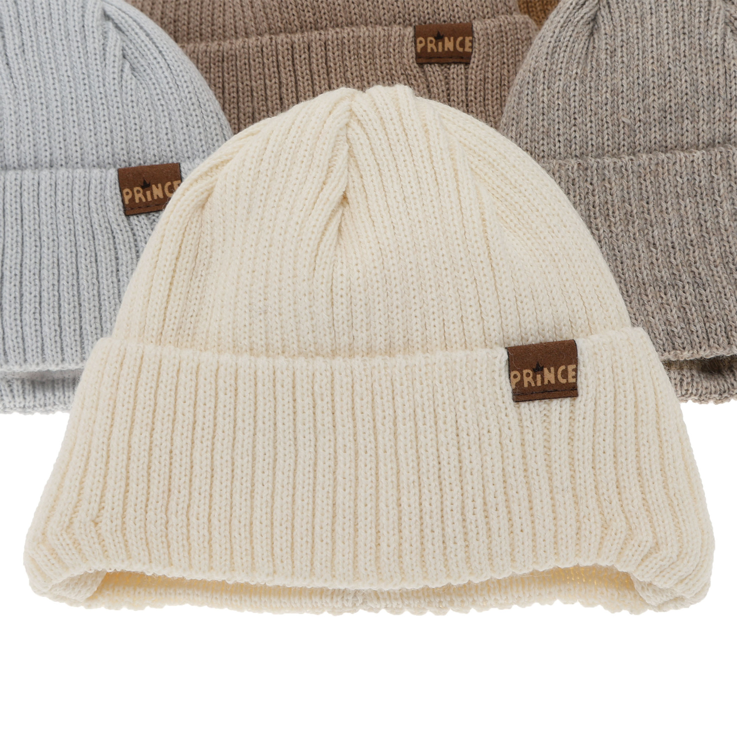 Berretto invernale bambino, con lacci, con lana merino, blu, Puser