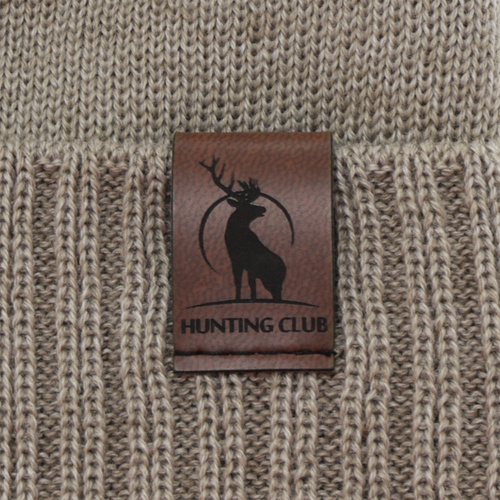 Berretto invernale uomo, marrone, 100% Lana Merino, Hogan