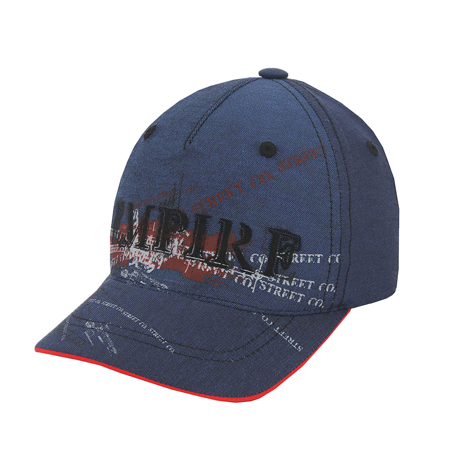 Cappellino con visiera bambino, jeans, cotone, Empire