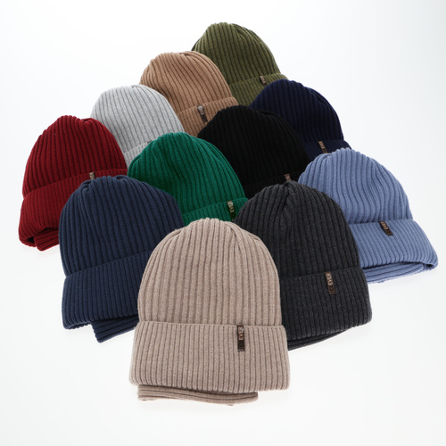 Set invernale bambino: berretto e scaldacollo, beige, 100% Lana Merino, Gizmo