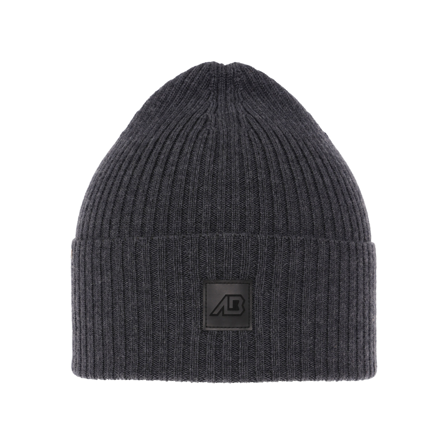 Berretto autunno/primavera uomo, grigio, 100% Lana Merino, Matias