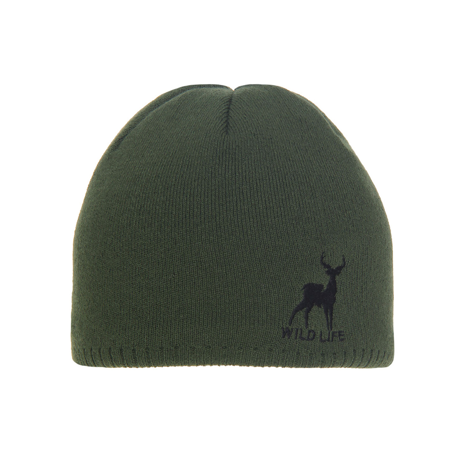 Berretto da caccia uomo invernale, verde, Wild Life