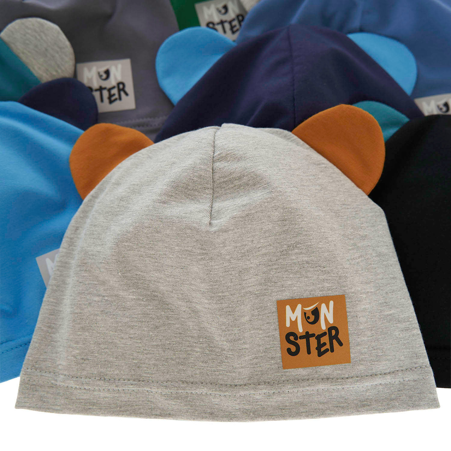 Berretto autunno/primavera bambino, verde, in cotone, Jugo