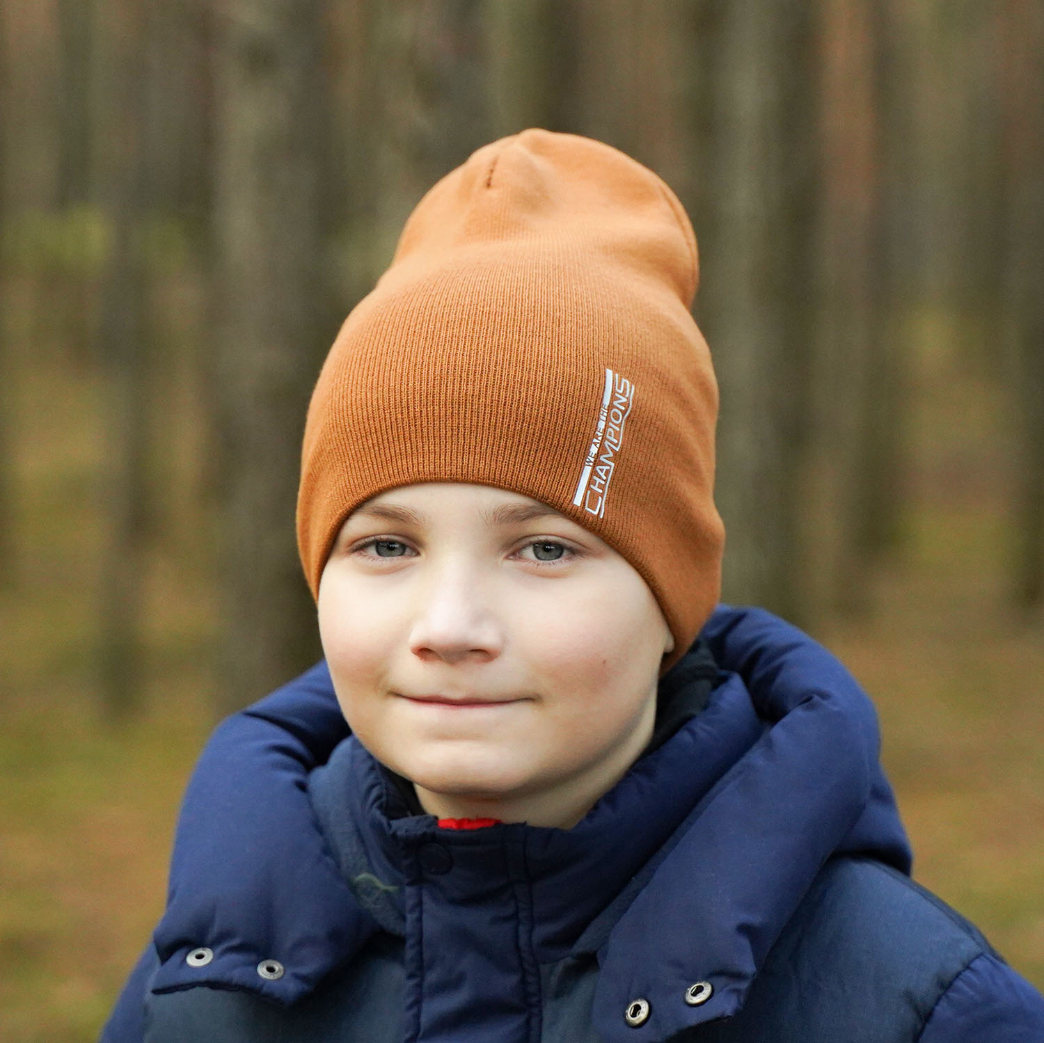 Berretto invernale bambino, bordò, Clint