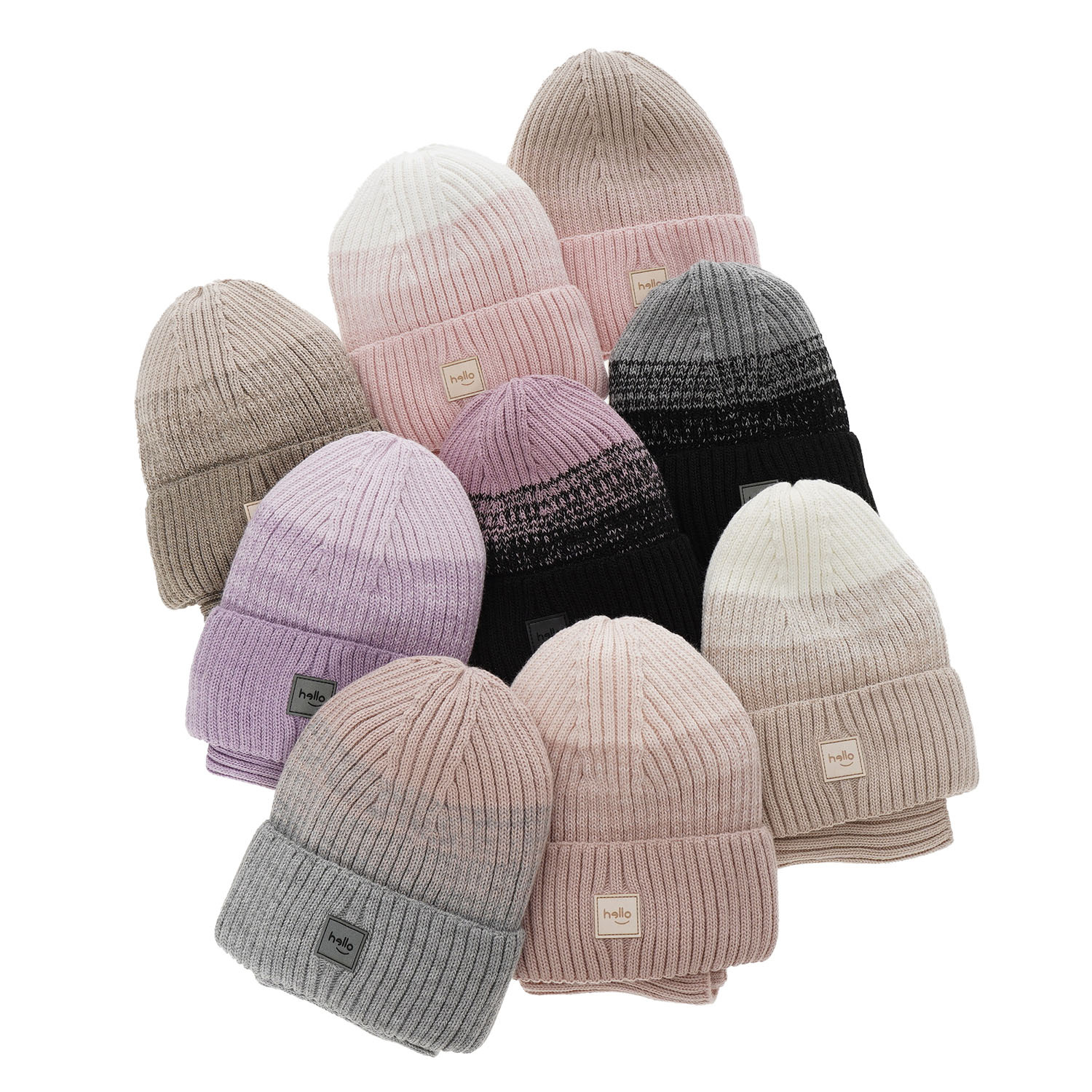 Set invernale bambina: berretto e scaldacollo, beige, Tasha