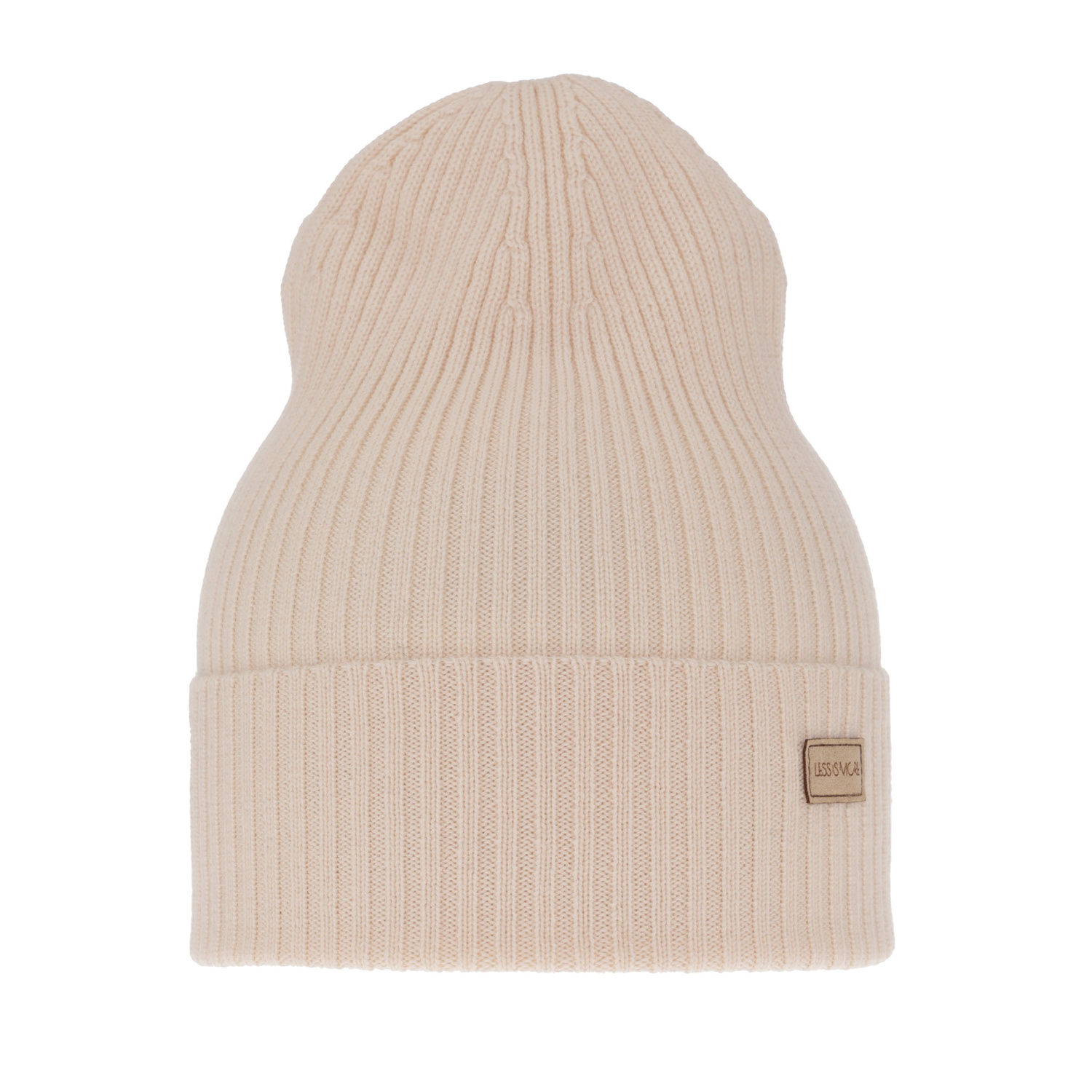 Berretto invernale donna, primavera, rosa chiaro, 100% Lana Merino, Sophie