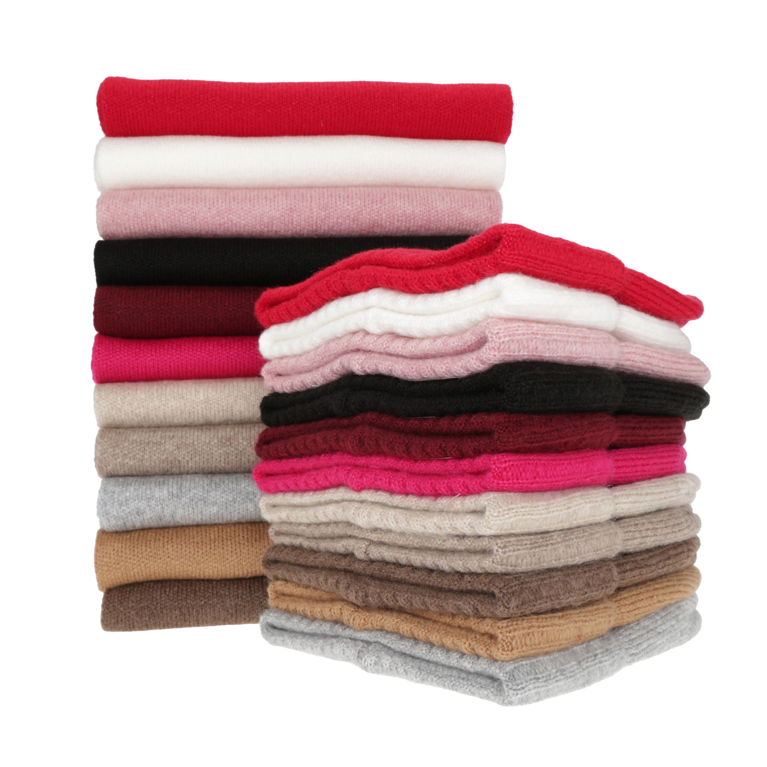 Set invernale donna: berretto e sciarpa, rosso, Shasta