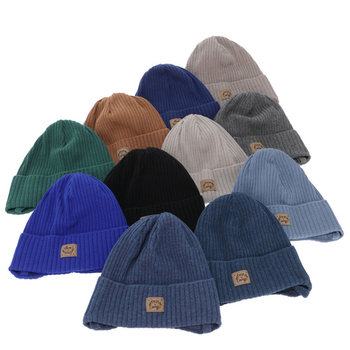 Berretto primavera bambino, blu, con lacci, con cotone, Fenris