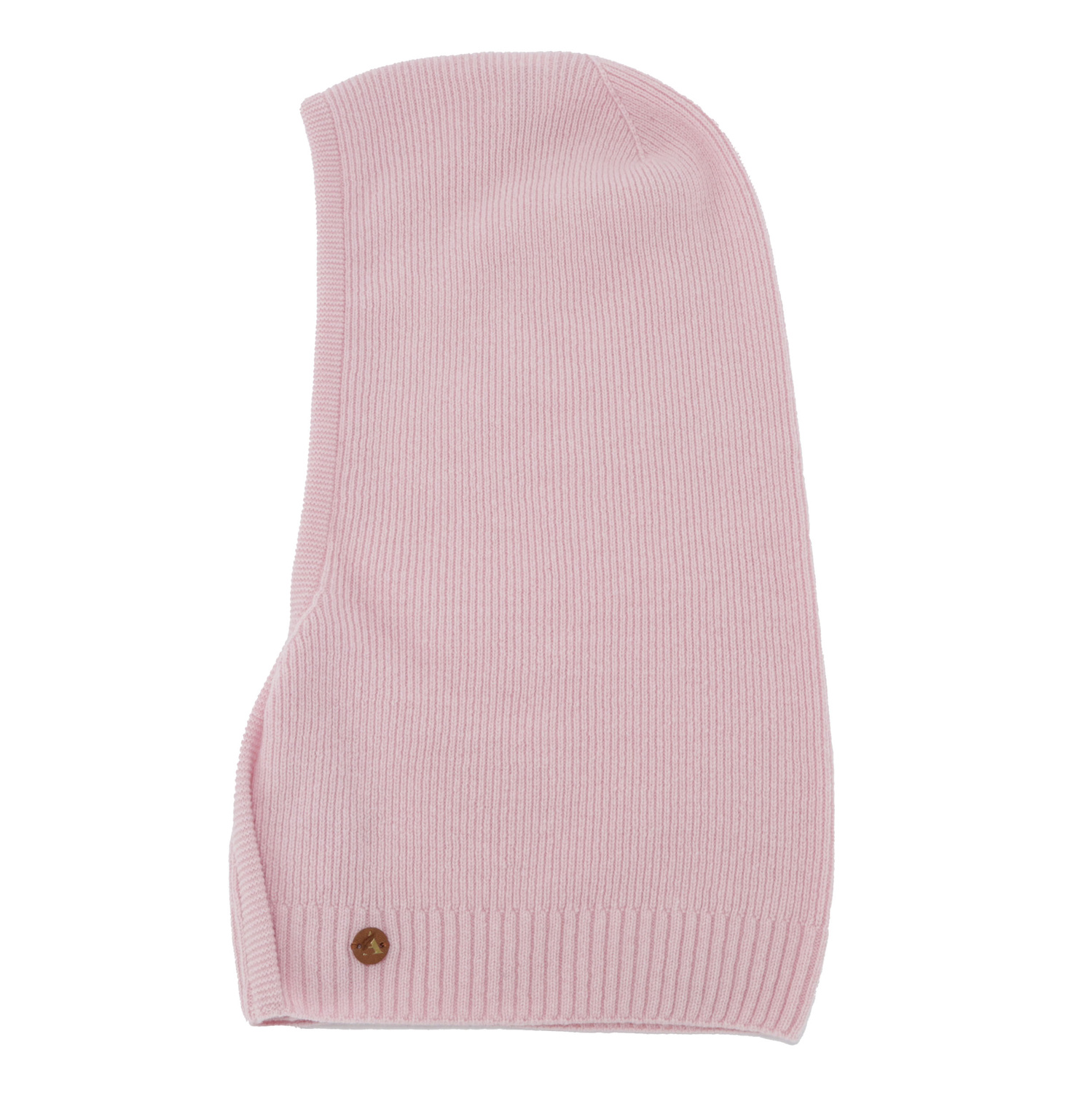 Passamontagna autunnale, invernale, donna, rosa chiaro, lana merino con cashmere, Kiruna