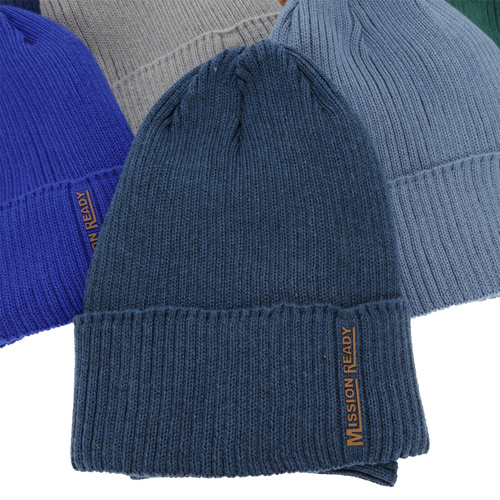 Set cappello e scaldacollo bambino autunno, primavera, con cotone, blu, Norwin