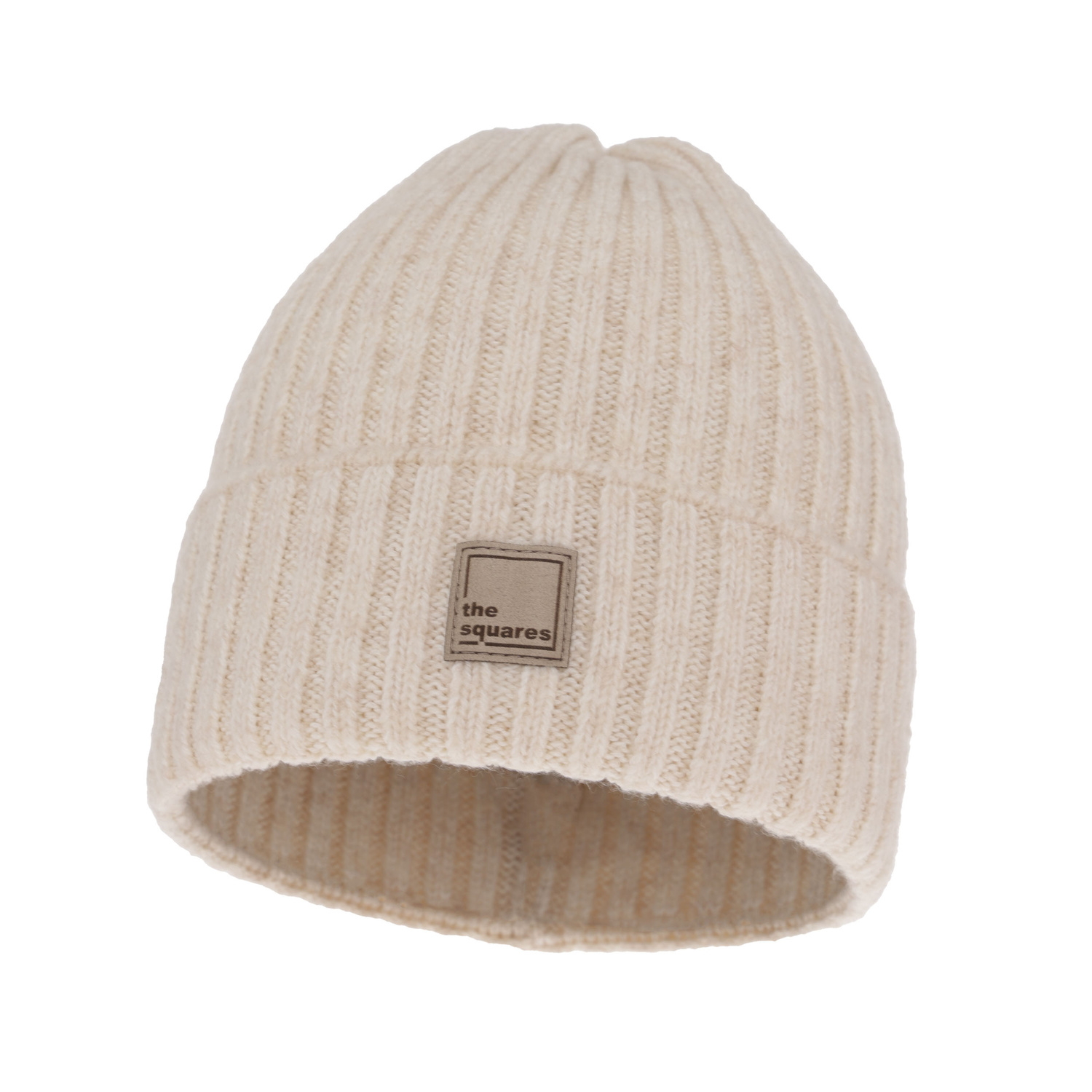 Berretto invernale donna, crema, 100% Lana Merino, Benedetta