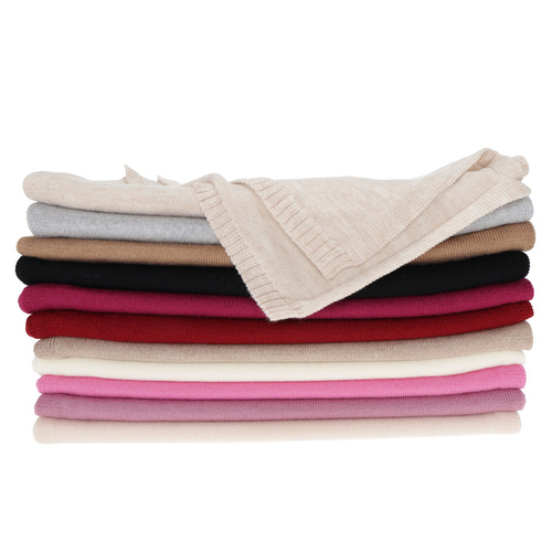 Sciarpa invernale donna, rosa, 100% Lana Merino, Elonia