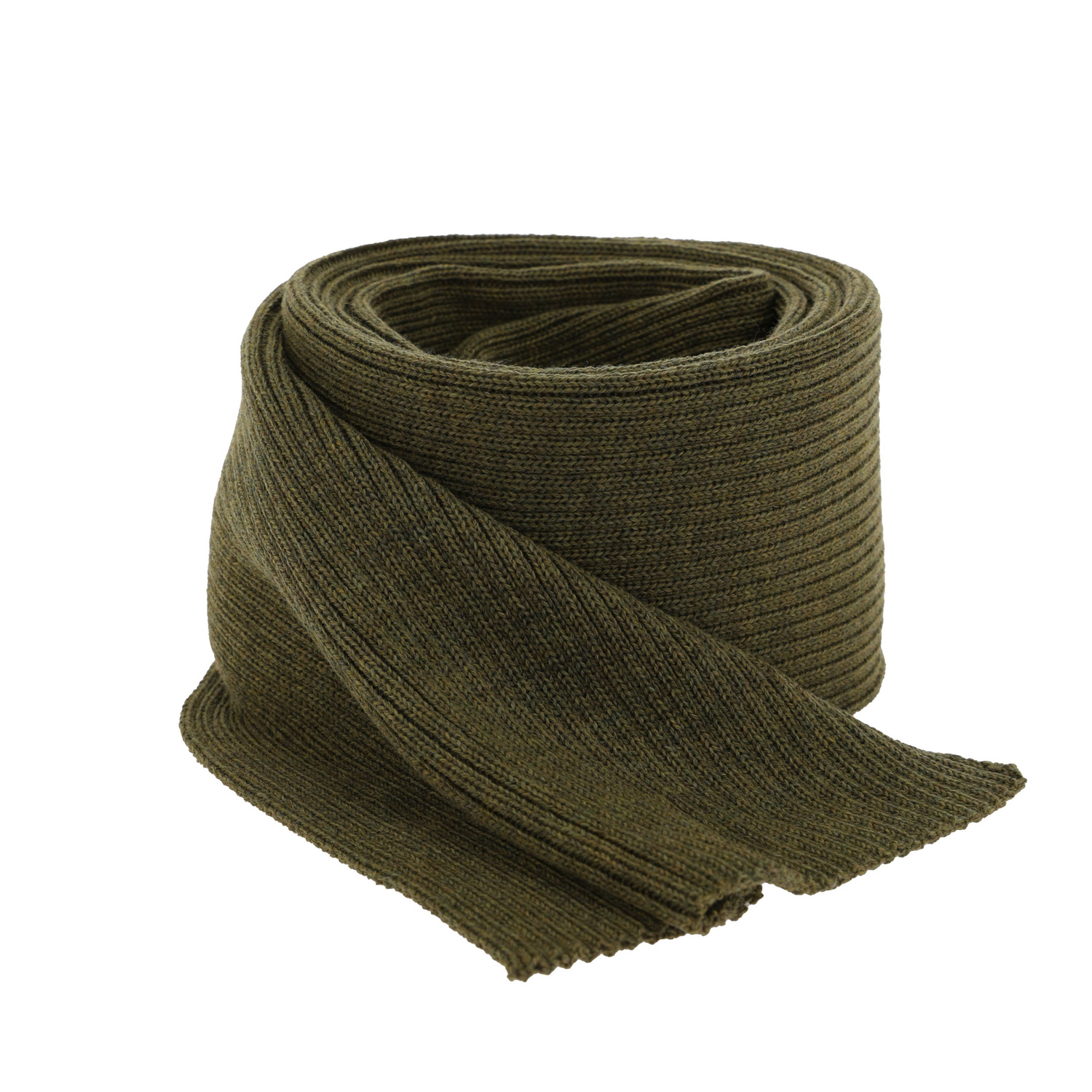 Sciarpa invernale uomo, khaki, 100% Lana Merino, Brayan