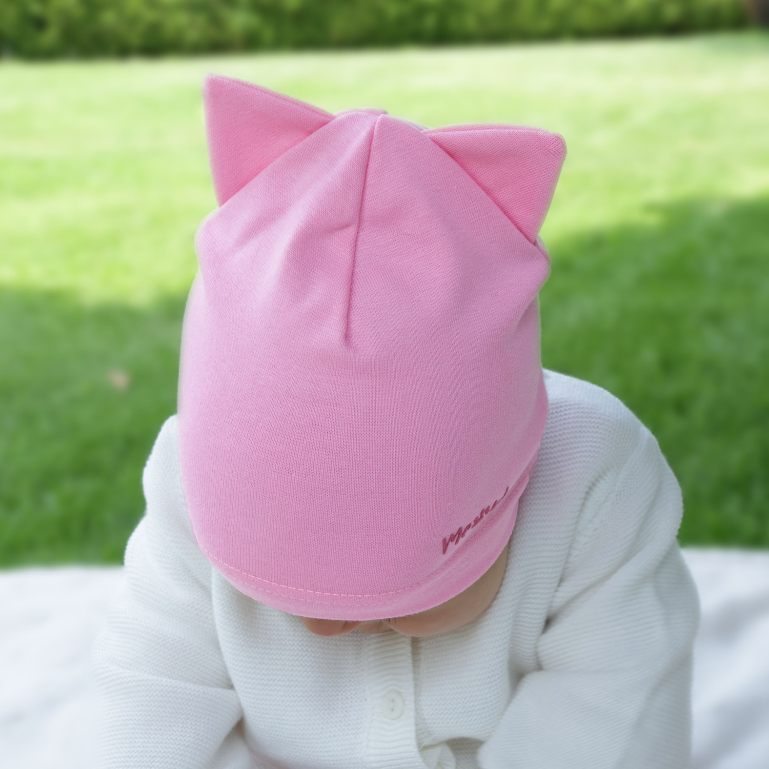 Berretto autunno/primavera bambina, crema, Jaspera